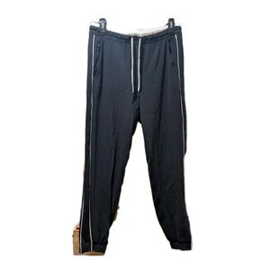 Athleta Textured Brooklyn Jogger Pants Women's Black Sleek Light‎ Travel Size 6